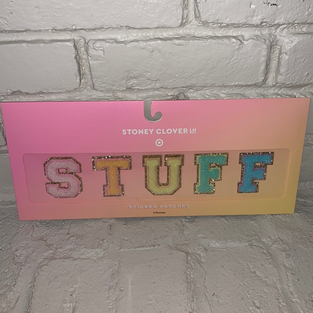 Stoney Clover Lane X Target STUFF patches New in box